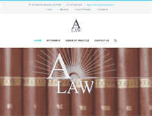 Tablet Screenshot of amato-law.com